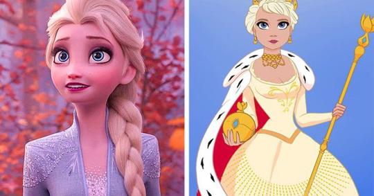 Những nàng công chúa Disney trông như thế nào nếu ở "tạo hình gốc"?