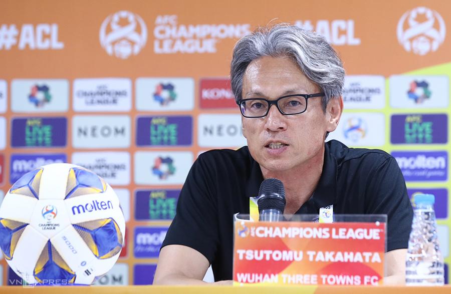 HLV Wuhan: 'Thua vì mất cảnh giác trước Hà Nội FC'