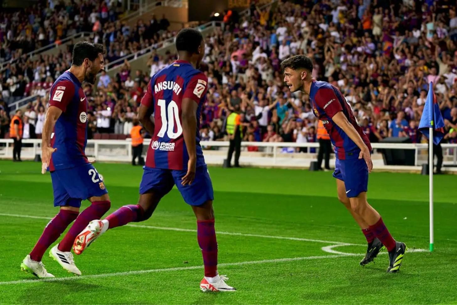 Barca thắng nhờ hai bàn cuối trận