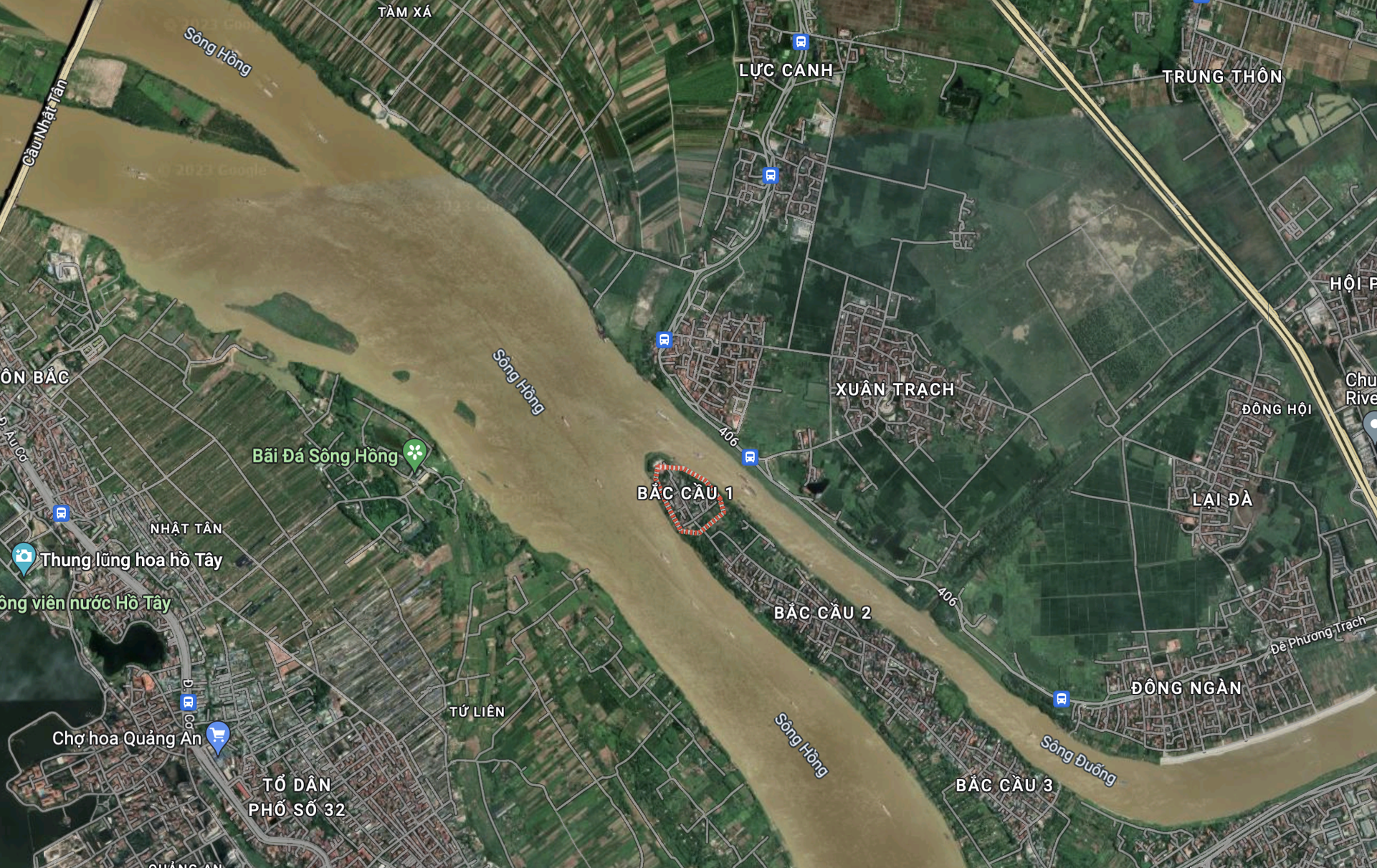 Bộ Nông nghiệp phản hồi đề xuất không di dời khu dân cư bãi giữa sông Hồng