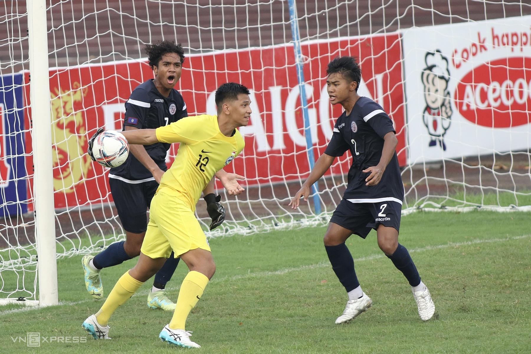 Guam giành điểm đầu tiên ở giải U23 châu Á