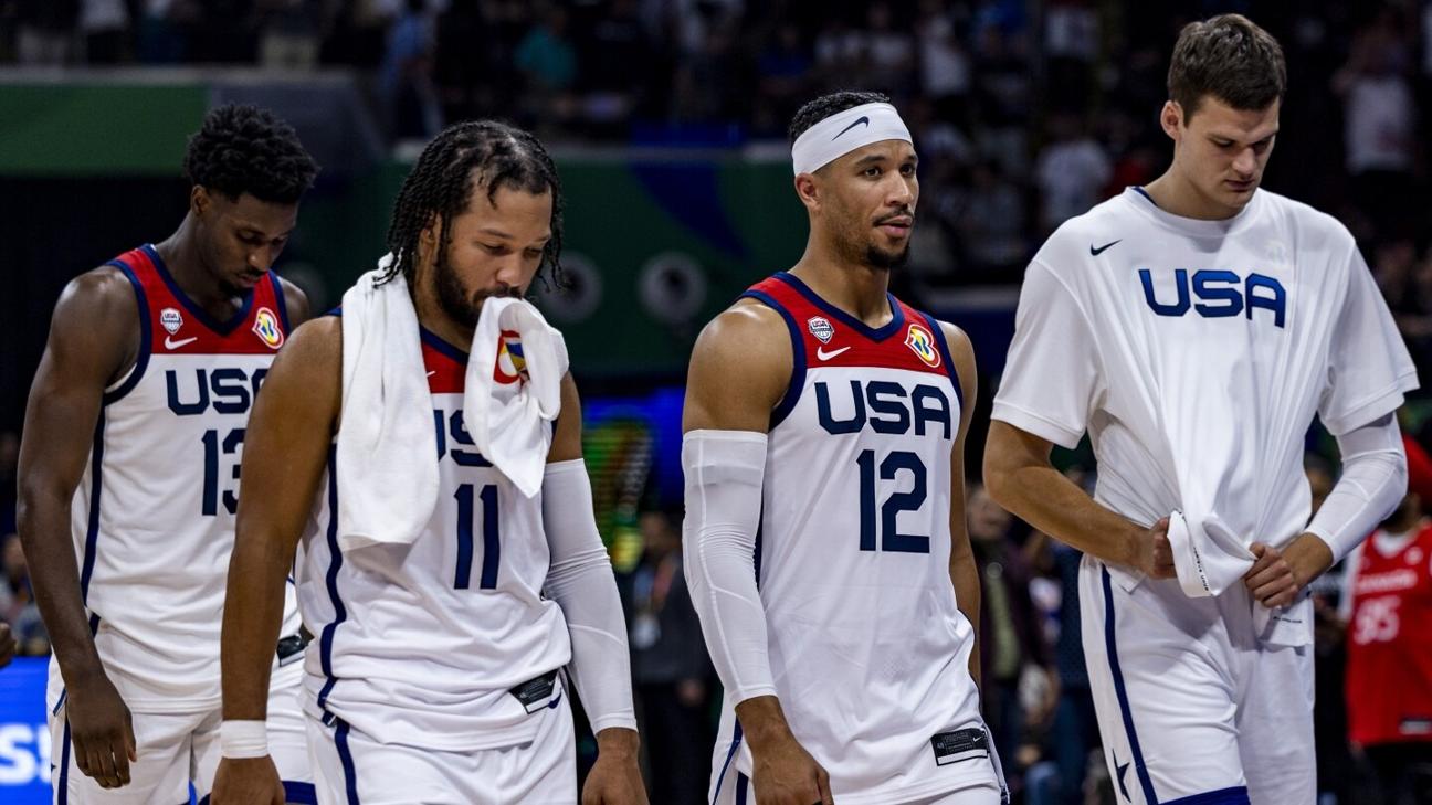 Mỹ thua sốc ở bán kết World Cup bóng rổ