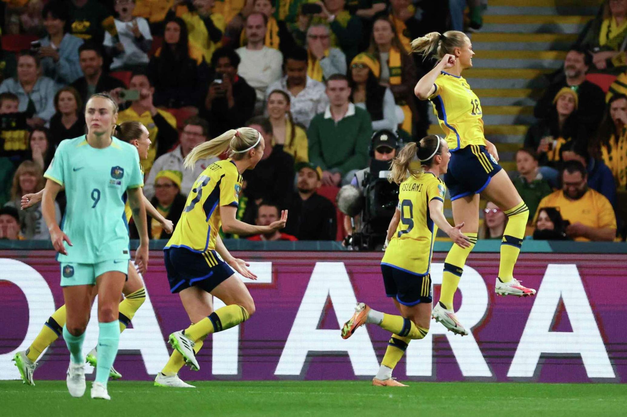 Thụy Điển lần thứ tư giành HC đồng World Cup nữ