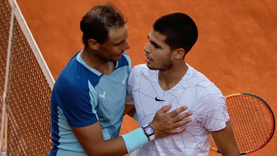Nadal chúc Alcaraz may mắn, phớt lờ Djokovic