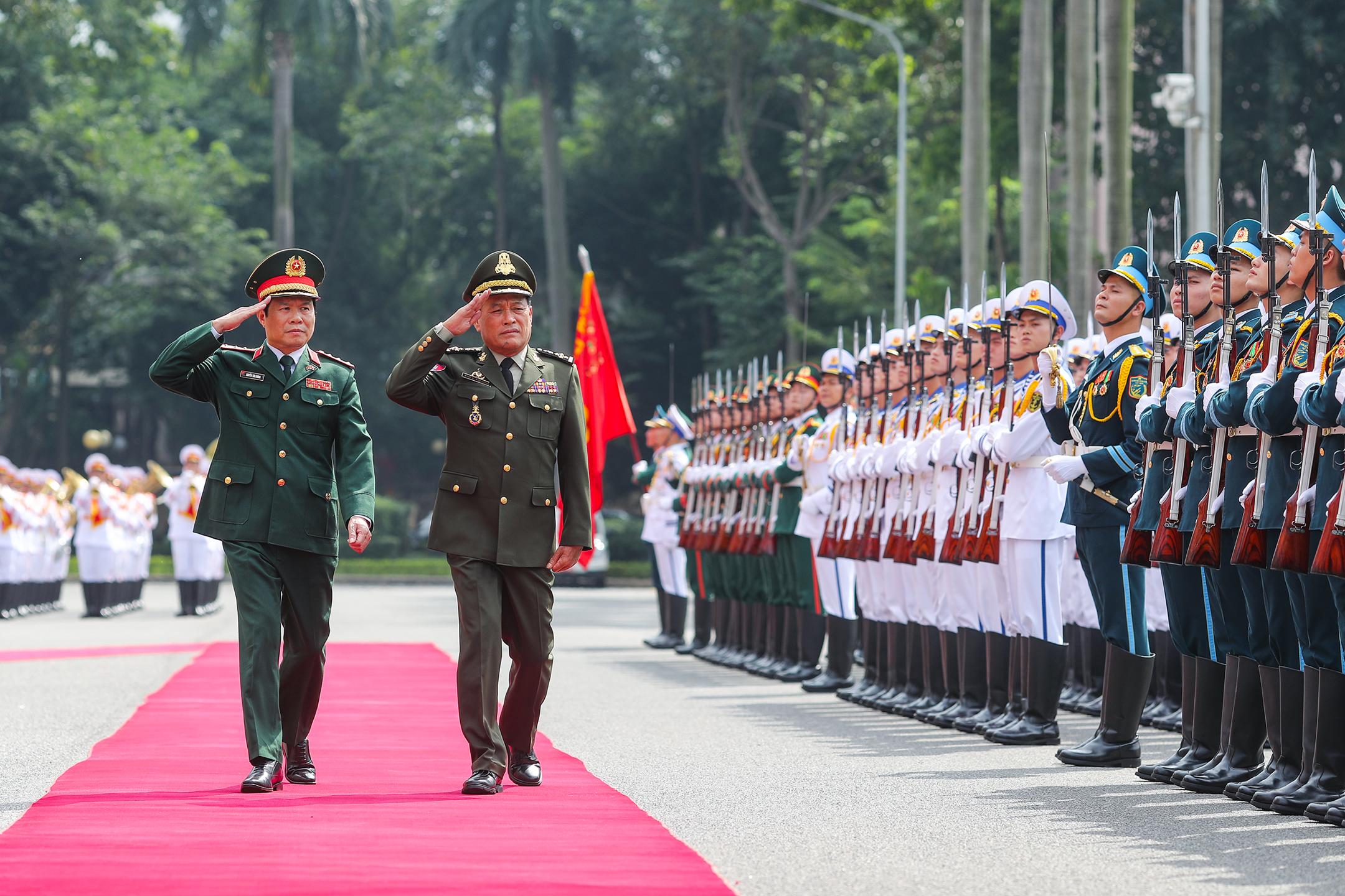 Việt Nam mong muốn nâng cao vị thế quan hệ quốc phòng với Campuchia