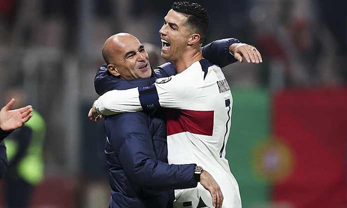 Ronaldo ghi cú đúp khi Bồ Đào Nha thắng 5-0