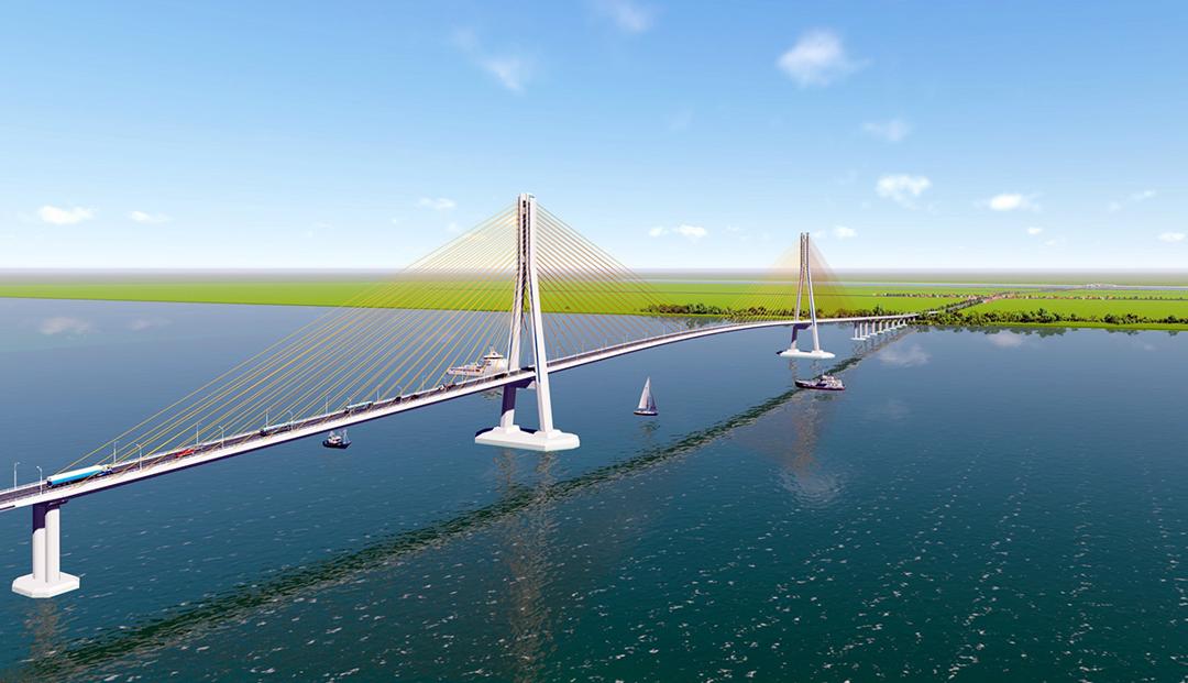 Khởi công cầu Đại Ngãi 8.000 tỷ đồng qua sông Hậu