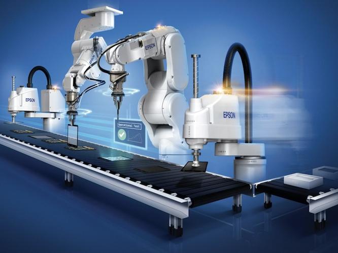 Robot Epson mang đến triển lãm VIAF 2023 Bắc Ninh gì nổi bật?