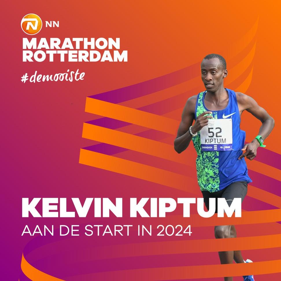 Kiptum tái xuất tại Rotterdam 2024