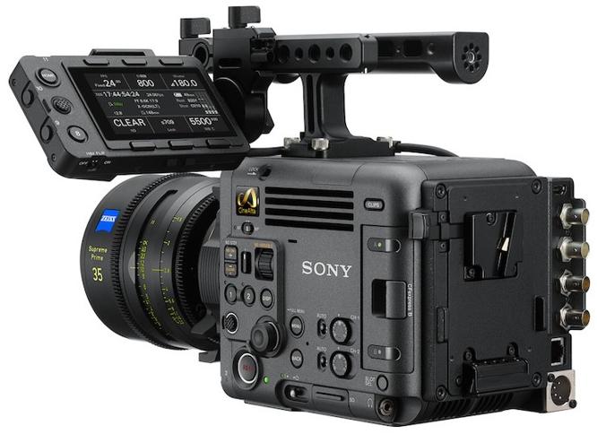 Sony trình làng máy quay kỹ thuật số 8K Burano với ngàm "biến hình"