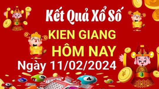 XSKG 11/2, Xem kết quả xổ số Kiên Giang hôm nay 11/2/2024, xổ số Kiên Giang ngày 11 tháng 2